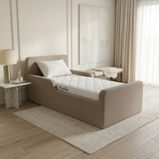 NZ Made SafeNest Baby Bed + Puresleep Mattress