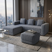 NZ Made Sigma 3 Seater Corner Sofa With Reversible Chaise