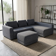 NZ Made Sigma Long-Arm with Chaise Corner Sofa