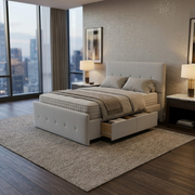 NZ Made SleepVault Bed Frame With Drawers