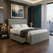 NZ Made SleepVault Bed Frame With Drawers