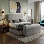NZ Made SleepVault Bed Frame With Drawers