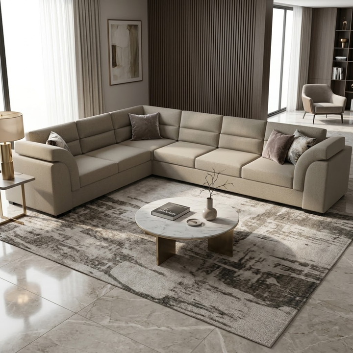 NZ Made Tivoli 6 Seater Corner Sofa