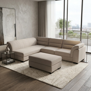NZ Made Tivoli Long-Arm With Chaise Corner Sofa