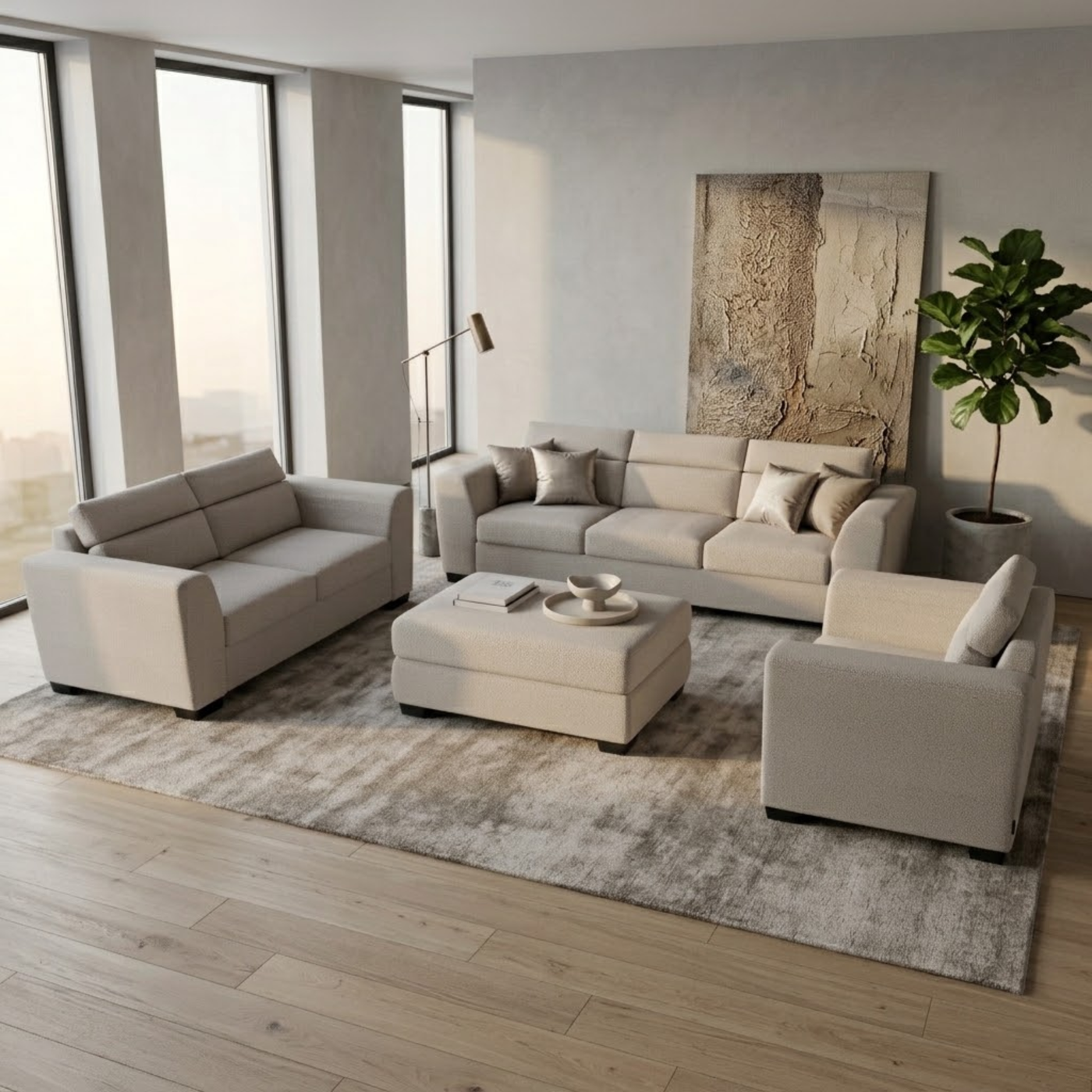 NZ Made Tivoli Plus Lounge Suite