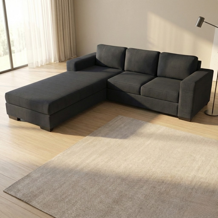 NZ Made Trendi 3 Seater Corner Sofa With Reversible Chaise