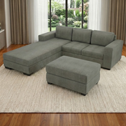 NZ Made Trendi 3 Seater Corner Sofa With Reversible Chaise