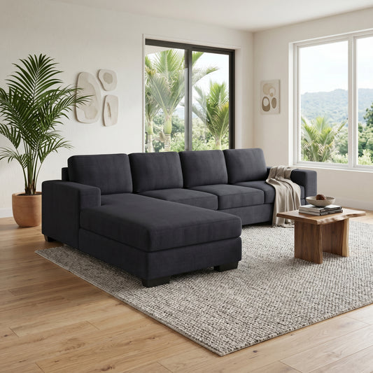 NZ Made Trendi 4 Seater With Chaise Corner Chaise