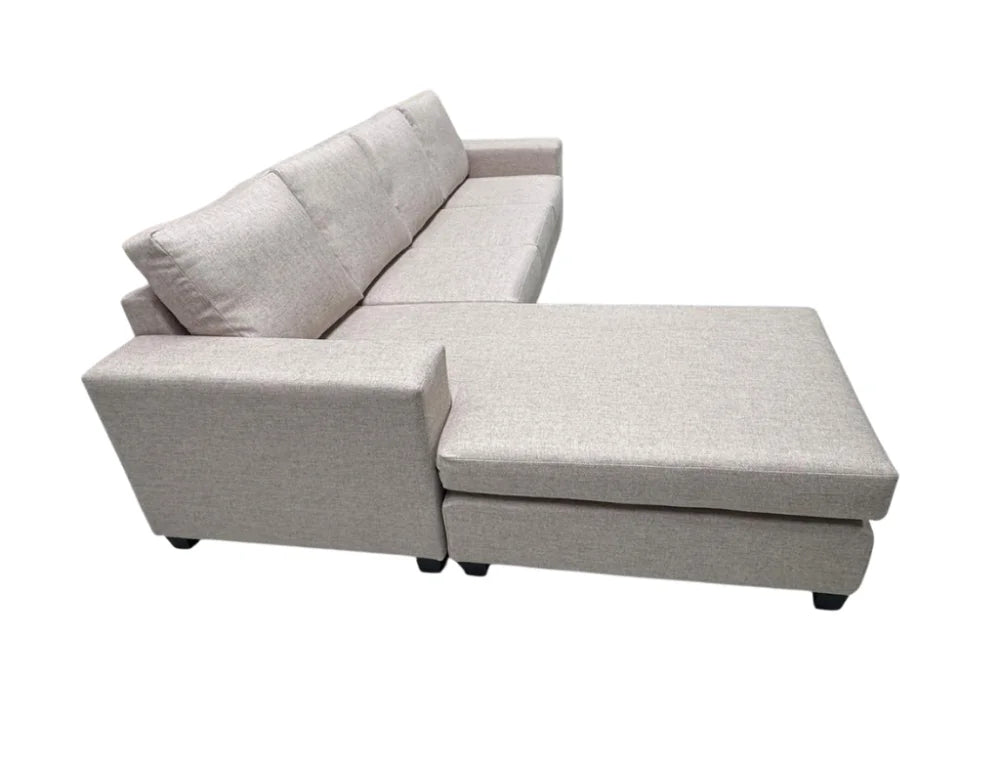 NZ Made Trendi 4 Seater Corner Chaise -Beige