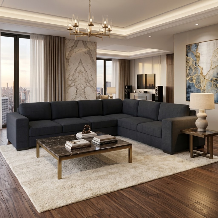 NZ Made Trendi 6 Seater Corner Sofa