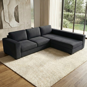 NZ Made Trendi Long-Arm with Chaise Corner Sofa