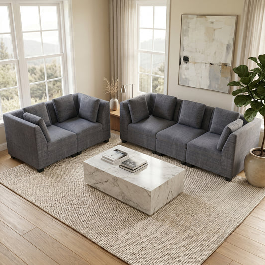 NZ Made Vellora 3+2 Seater Modular Sofa | Furniture World NZ