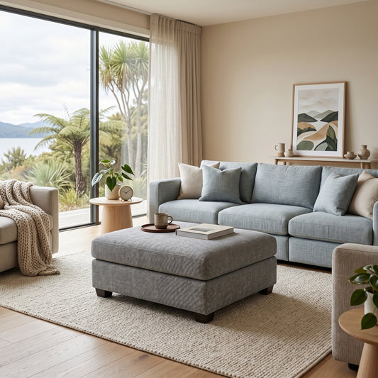 NZ Made Vellora Ottoman