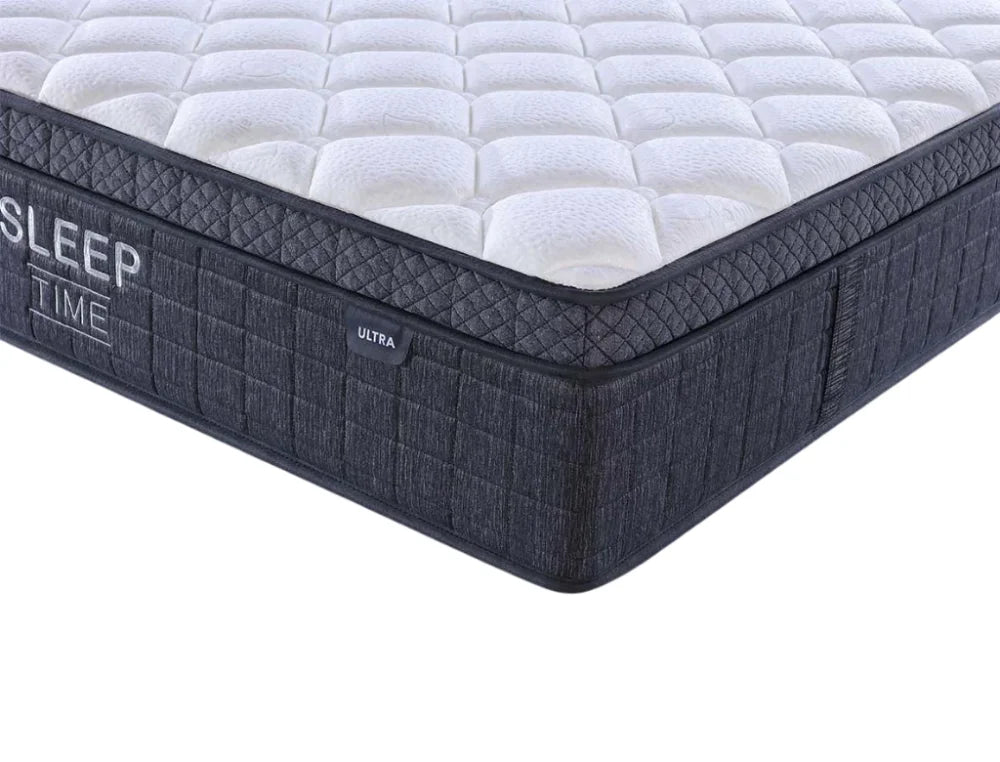 NZ Made Wave Bed Frame + SleepTime Ultra Mattress