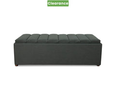 NZ Made Wave Storage Box Forest Green Colour - Floor Model
