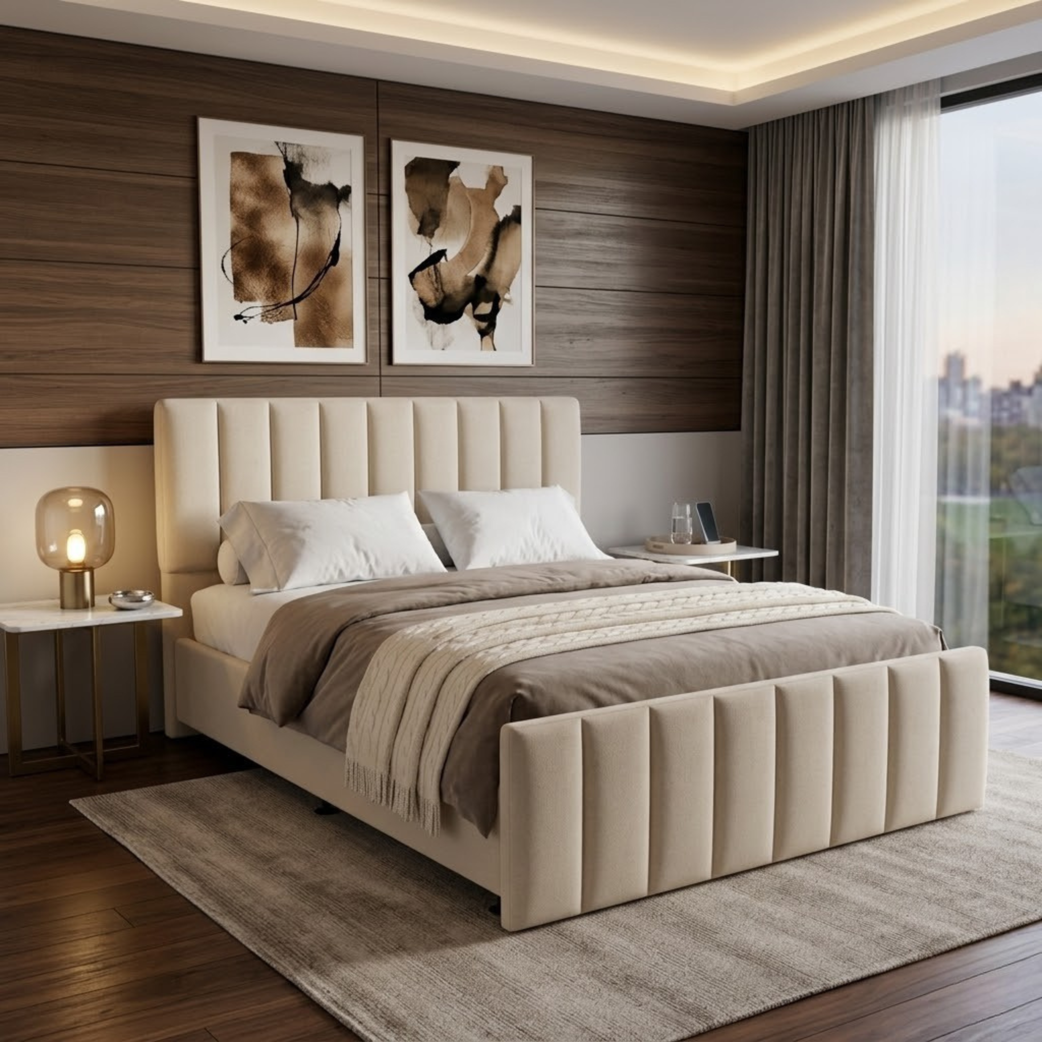 NZ Made Wave Plus Bed Frame