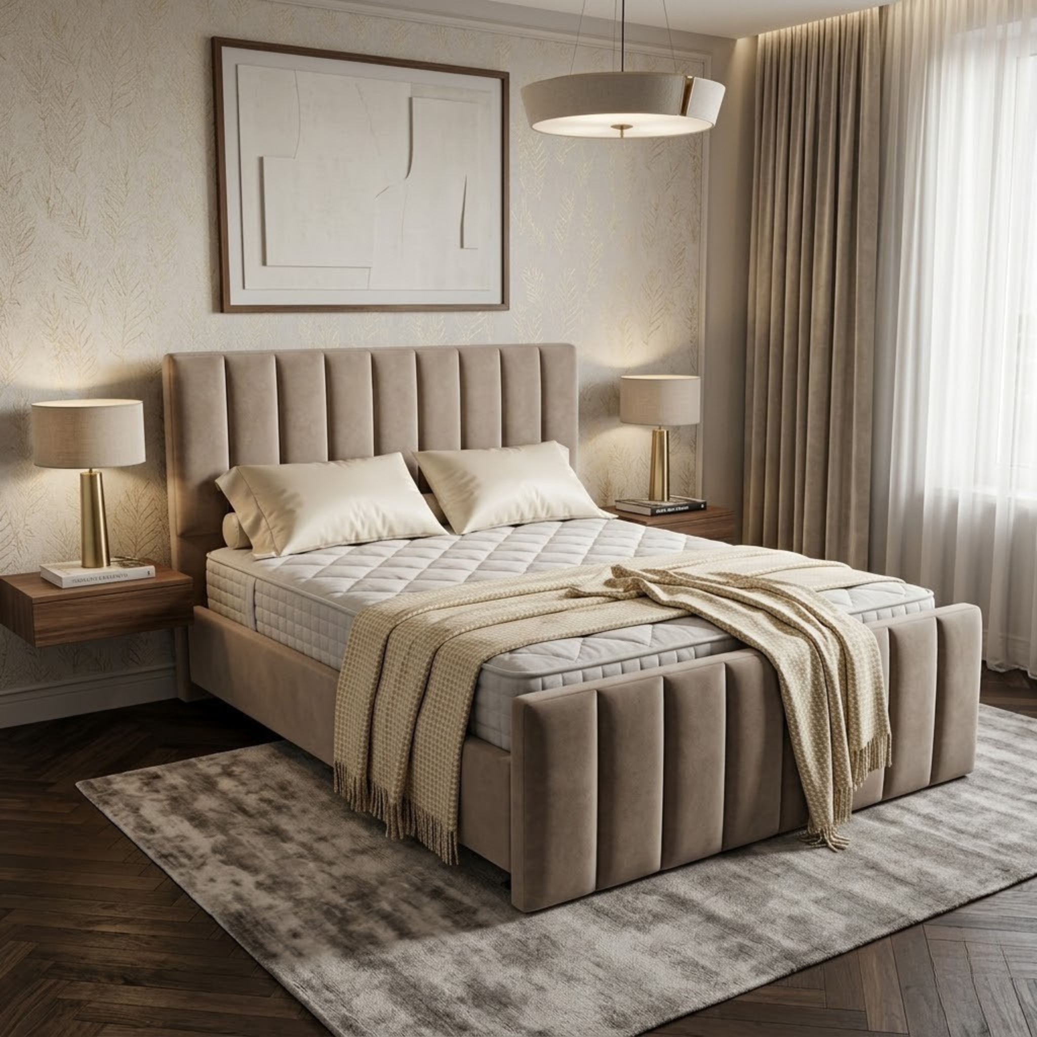 NZ Made Wave Plus Bed Frame