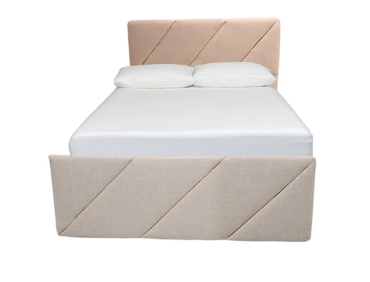 NZ Made Zest Bed Frame + SleepTime Pocket Pillowtop Mattress