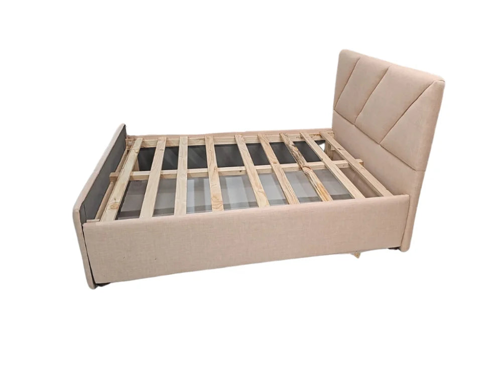 NZ Made Zest Bed Frame + SleepTime Pocket Pillowtop Mattress