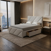 NZ Made Zest Bed Frame With Drawers