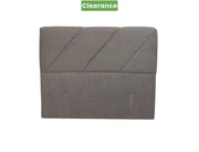 NZ Made Zest Headboard Queen Rover Alloy Colour - Floor Model - Furniture