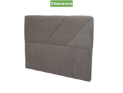NZ Made Zest Headboard Queen Rover Alloy Colour - Floor Model - Furniture