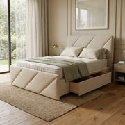 NZ Made Zest Bed Frame With Drawers