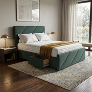 NZ Made Zest Bed Frame With Drawers