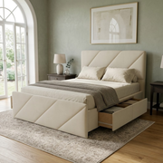NZ Made Zest Bed Frame With Drawers