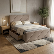 NZ Made Zest Bed Frame With Drawers