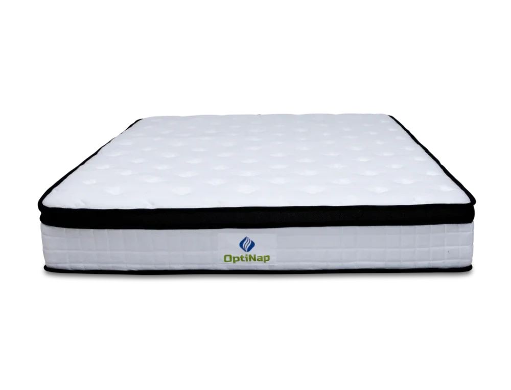 Oakwood Bed Frame + Optinap Euro Top Pocket Spring Mattress