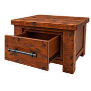 Oakwood Lamp Table
