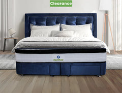 OptiNap Mattress + NZ Made Posturemax Bed Base Cali King  - floor Model