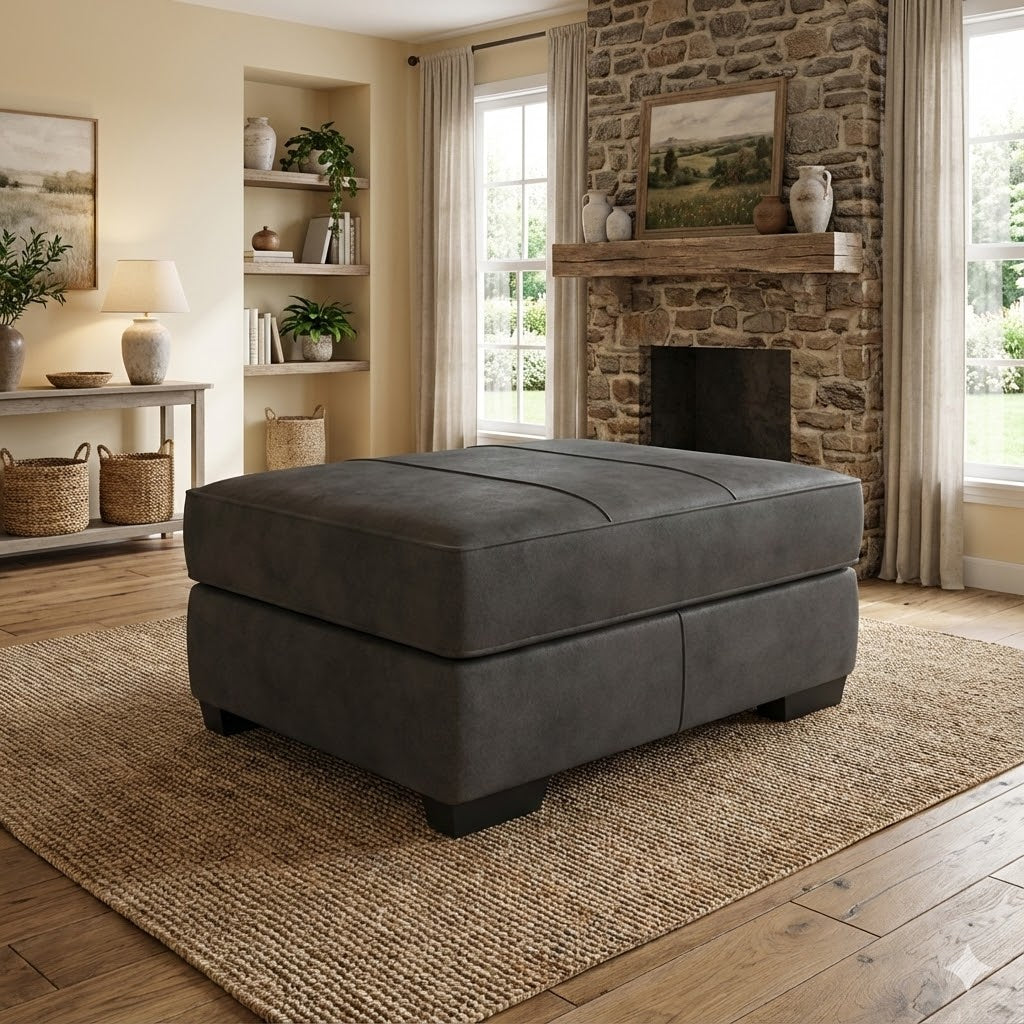 NZ Made Evoque Ottoman