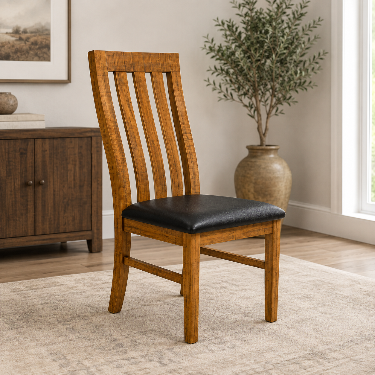Oakwood Dining Chairs Set of 2 PCs