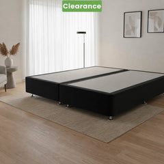 Posturemax Base Queen Black With Drawers - Floor Model