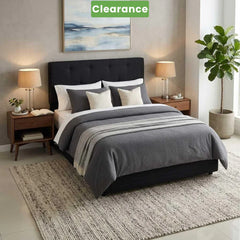 Posturemax Base Queen Black With Drawers - Floor Model