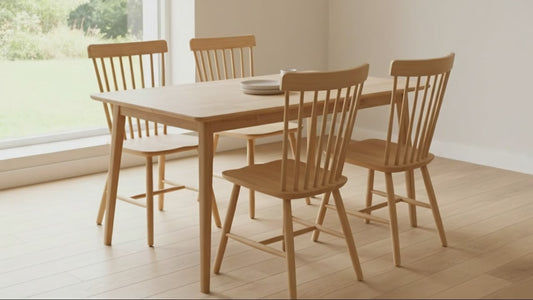 Denver Wooden Dining Suite - alternate view