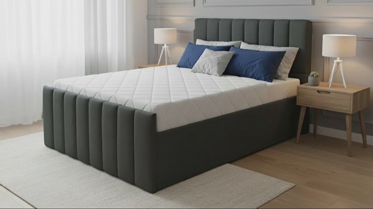 NZ Made Wave Bed Frame