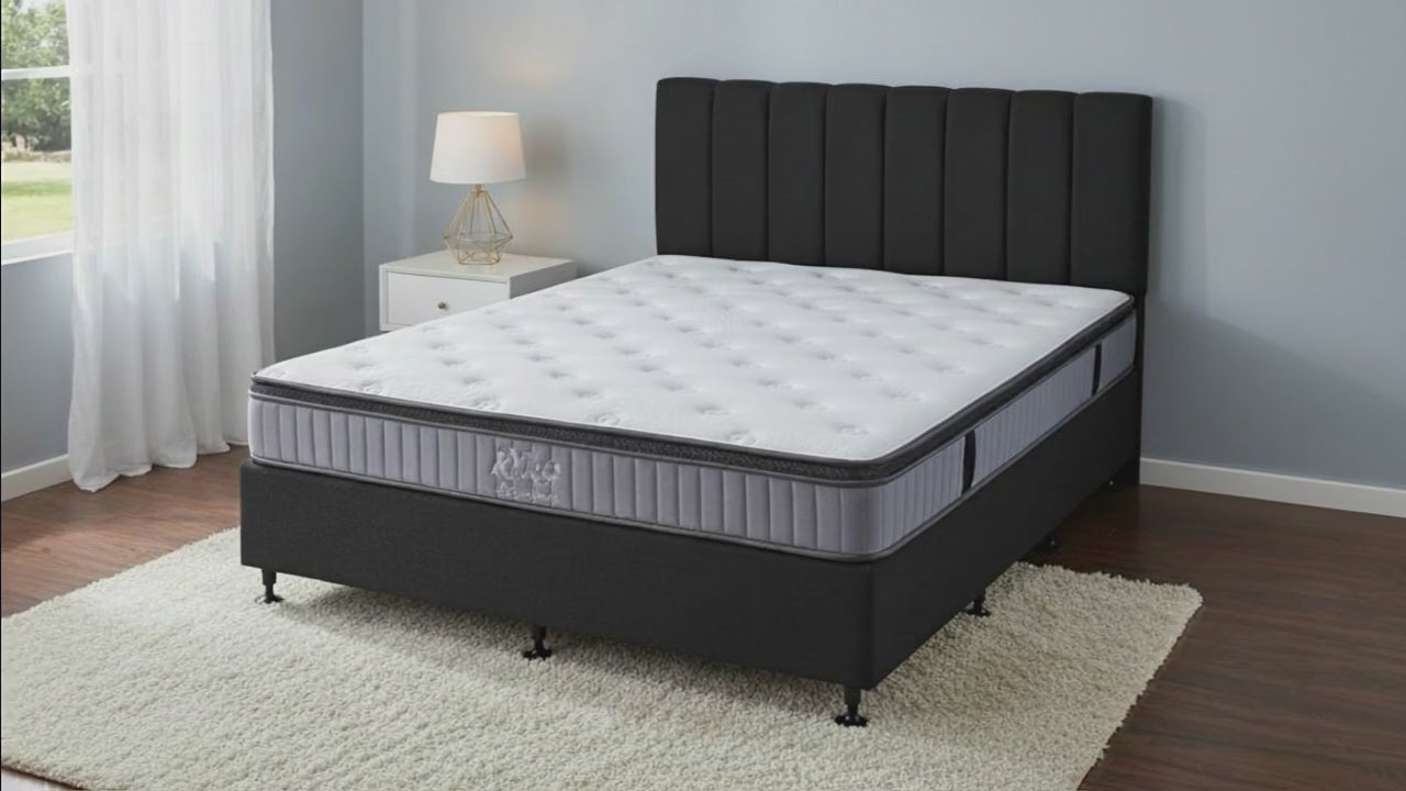 SleepTime Kyro  Pillowtop Mattress + NZ Made Eco Bed Base