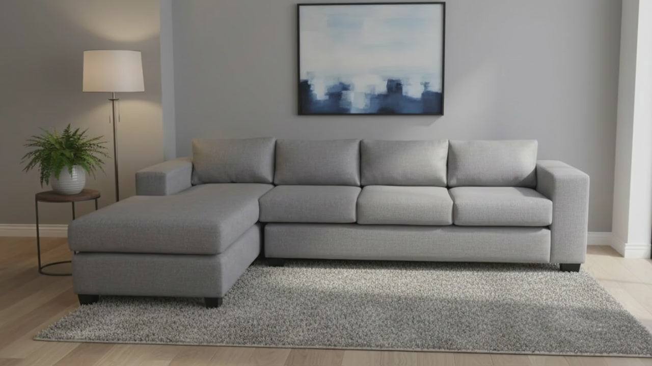 NZ Made Trendi 4 Seater Corner Chaise