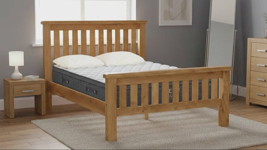 Richard Bed Frame + SleepTime Ultra Mattress - alternate view