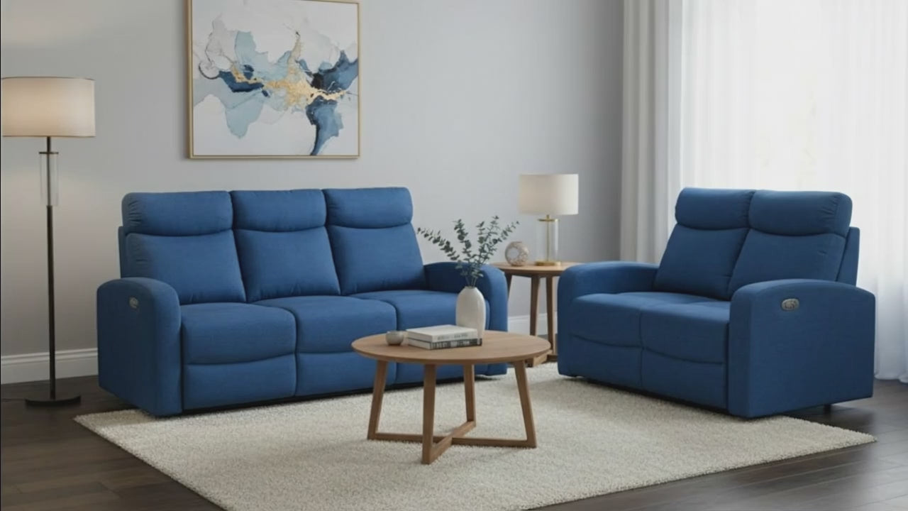 SupreCoz 3RR + 2RR Recliner Suite Linen Fabric