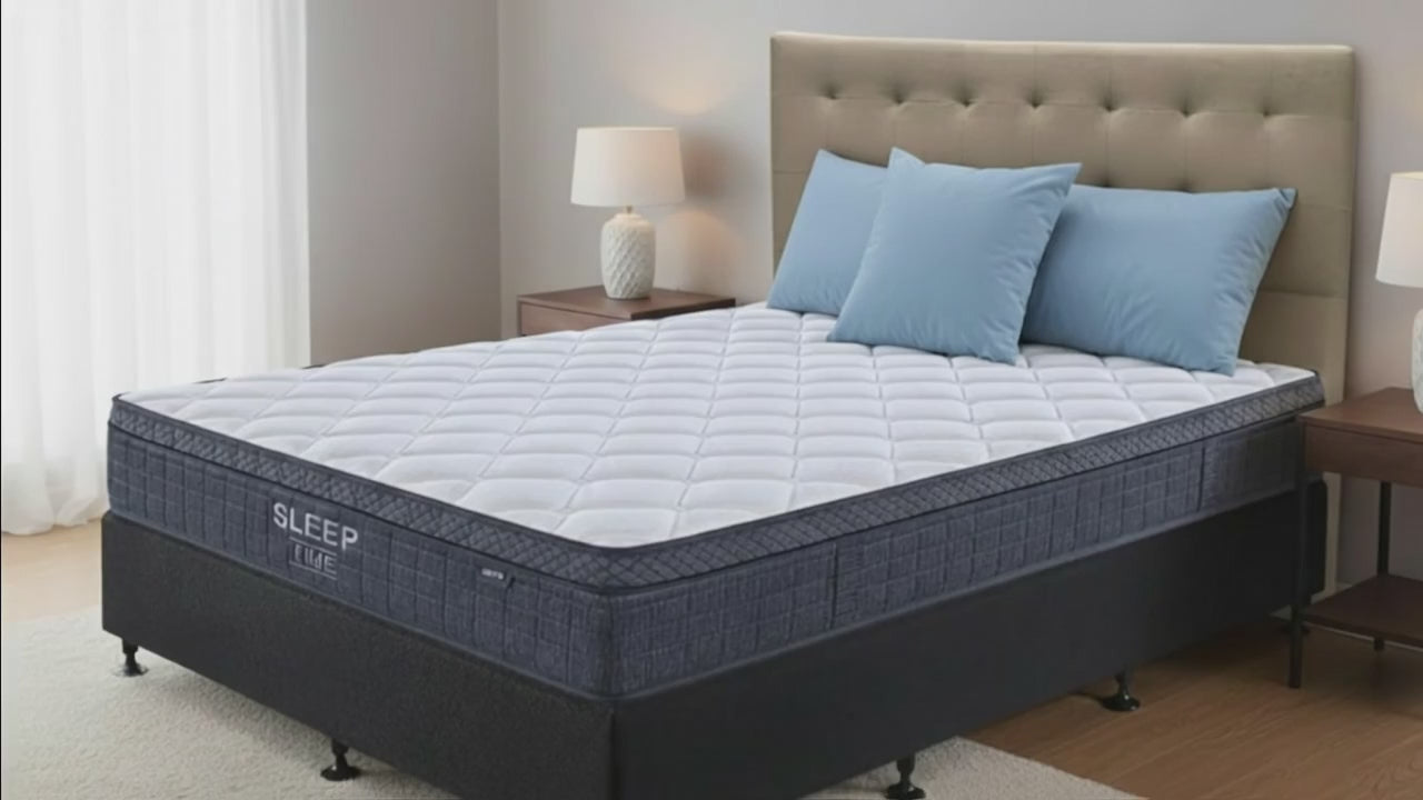 SleepTime Ultra Mattress + NZ Made Eco Bed Base