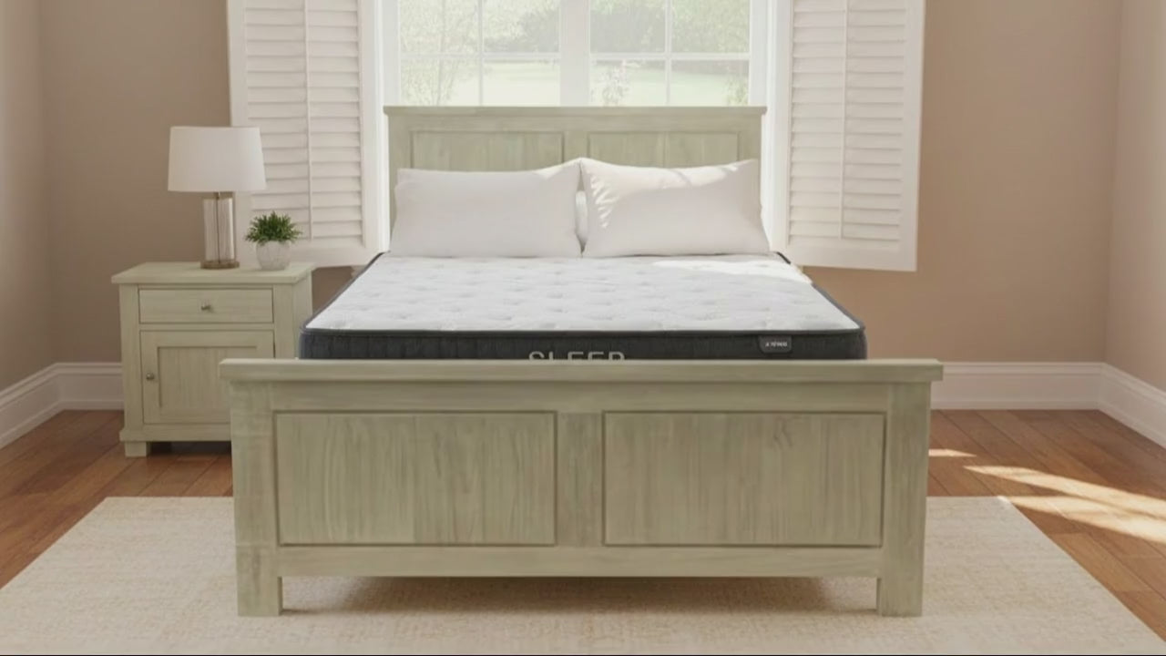 Signature Bed Frame + SleepTime X-Firm Mattress