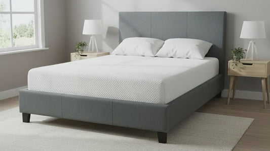 Sleeptime  Bed Frame Linen Grey - alternate view