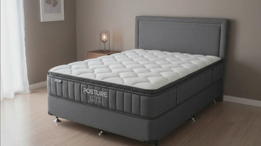SleepMax Posture Elite Medium Mattress + NZ Made Eco Bed Base - alternate view