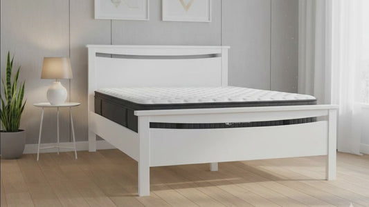 Medallion Bed Frame White - alternate view