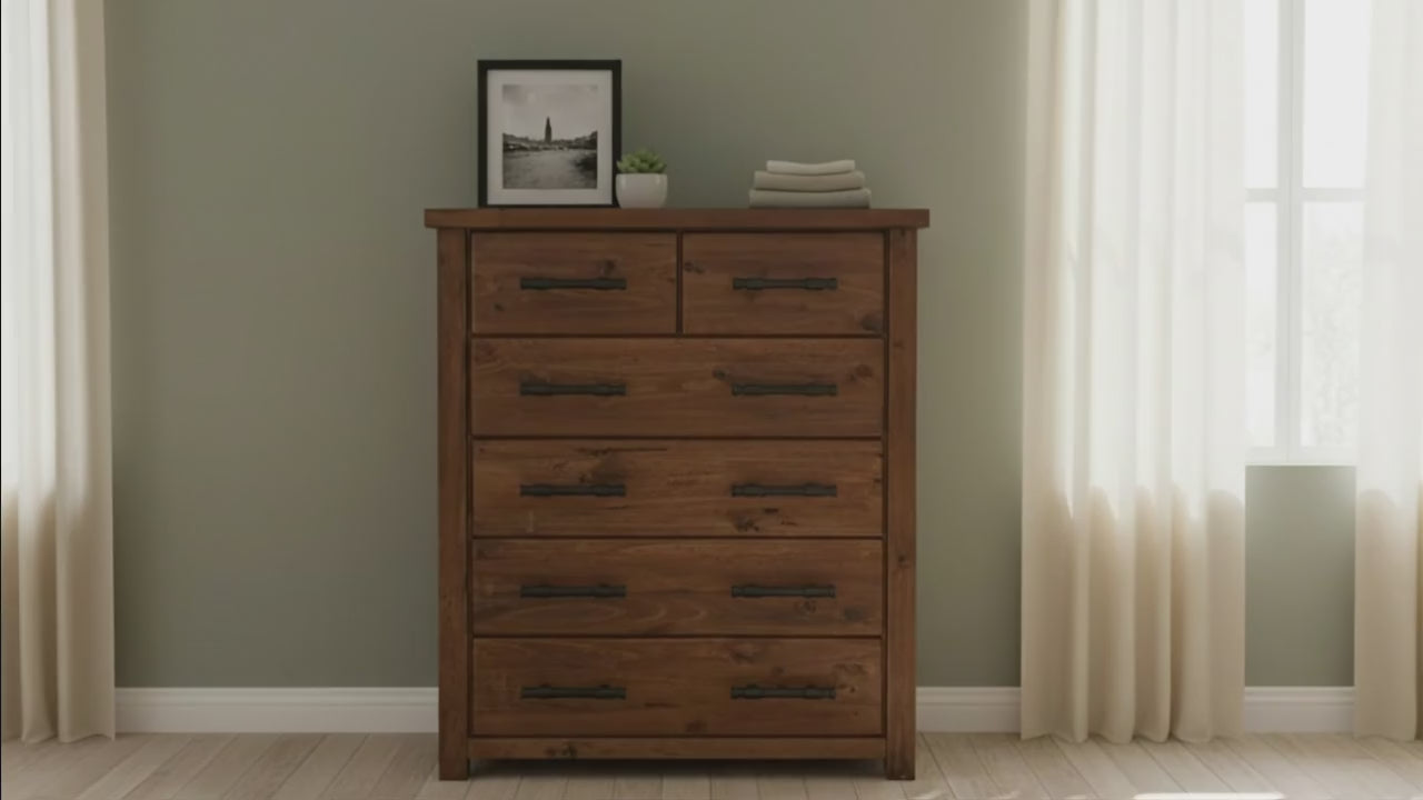 Oakwood 6 Drw Tallboy