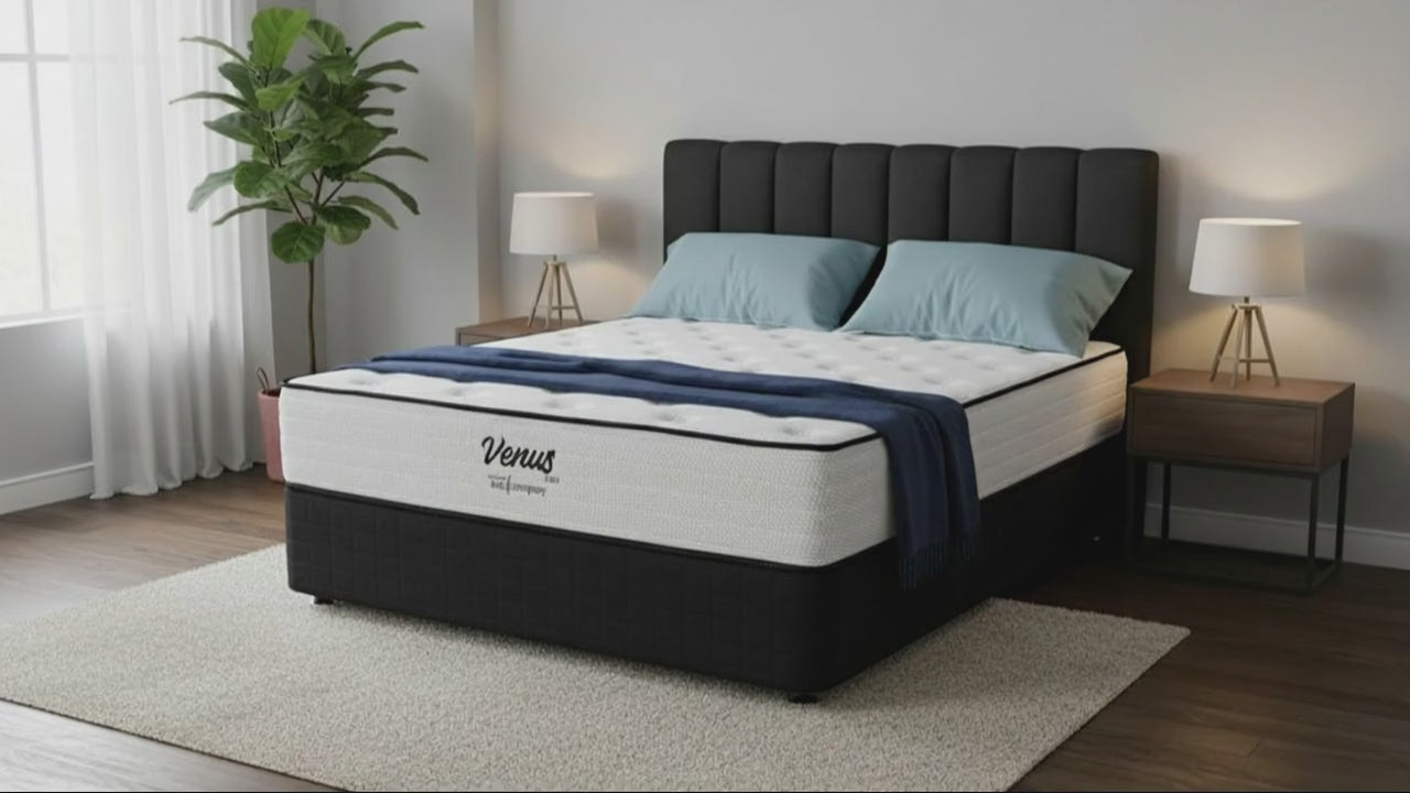 NZ Made Eco Bed Base+ Venus Firm Mattress